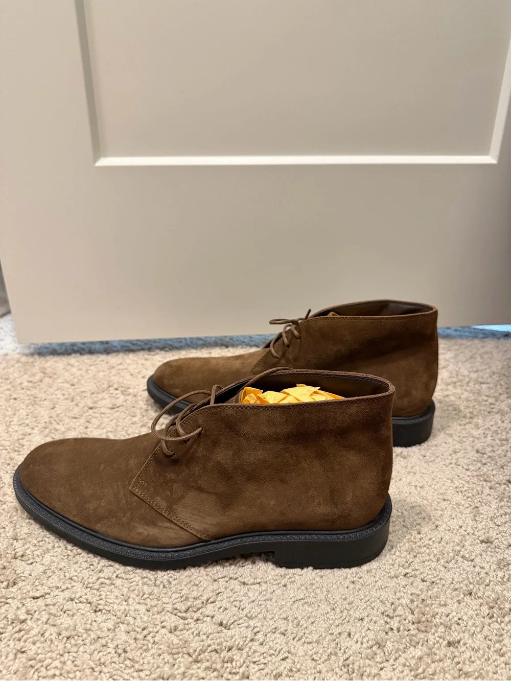 Brand New Tod's Italy Men's Suede Desert Chukka Boots – Never Worn size 7